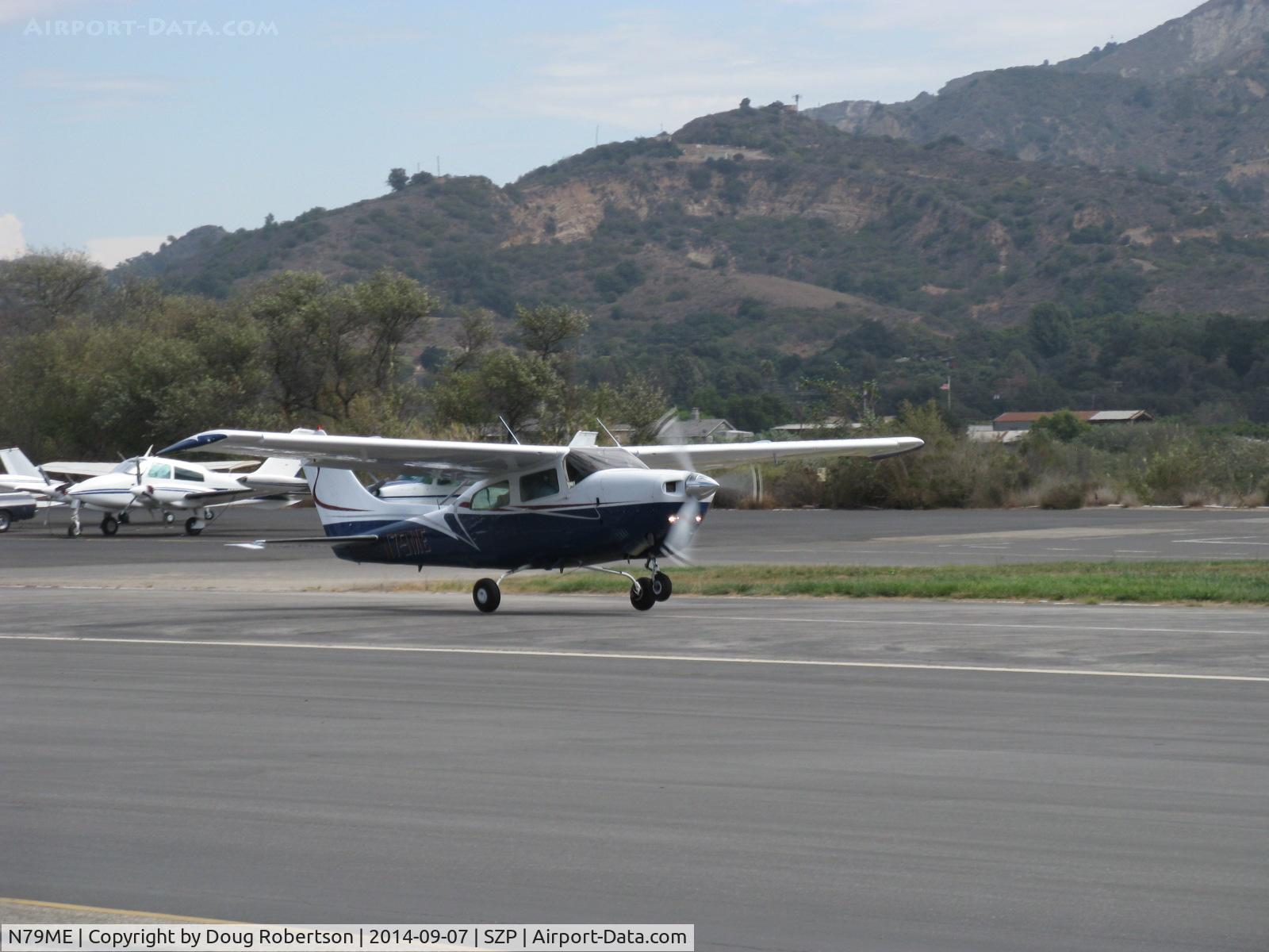 N79ME, 1979 Cessna T210N Turbo Centurion C/N 21063269, 1979 Cessna T210N TURBO CENTURION II, Continental TSIO-520R 310 Hp, takeoff roll Rwy 22