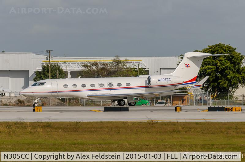 N305CC, 1999 Bombardier BD-700-1A10 Global Express C/N 9027, Ft. Lauderdale