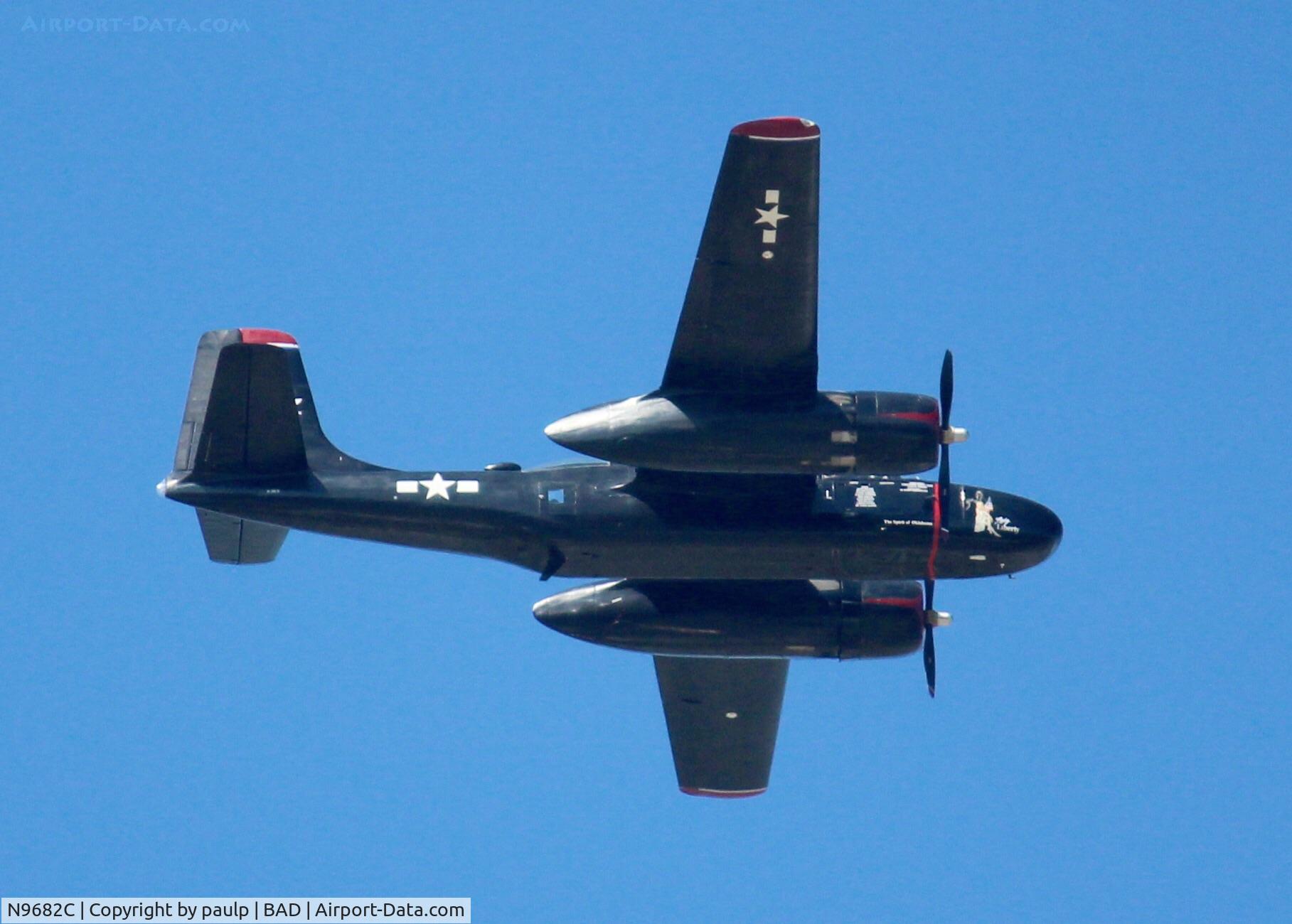 N9682C, 1944 Douglas A-26B Invader Invader C/N 6943, At Barksdale Air Force Base.