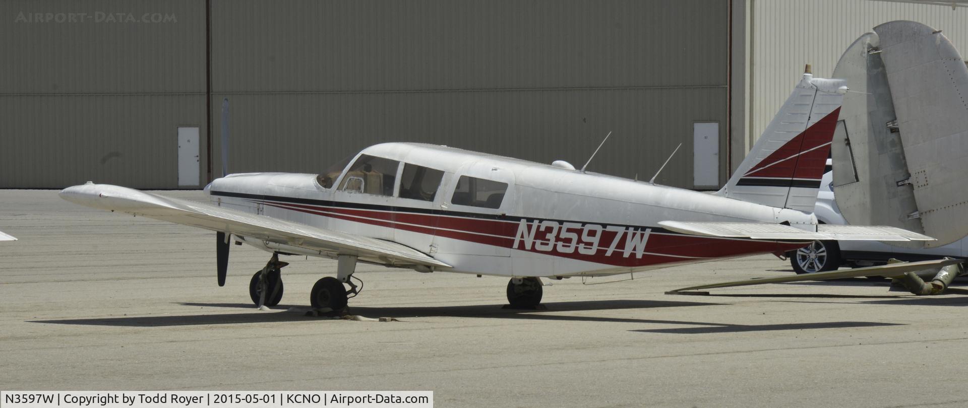 N3597W, 1966 Piper PA-32-260 Cherokee Six Cherokee Six C/N 32-494, Parked at Chino