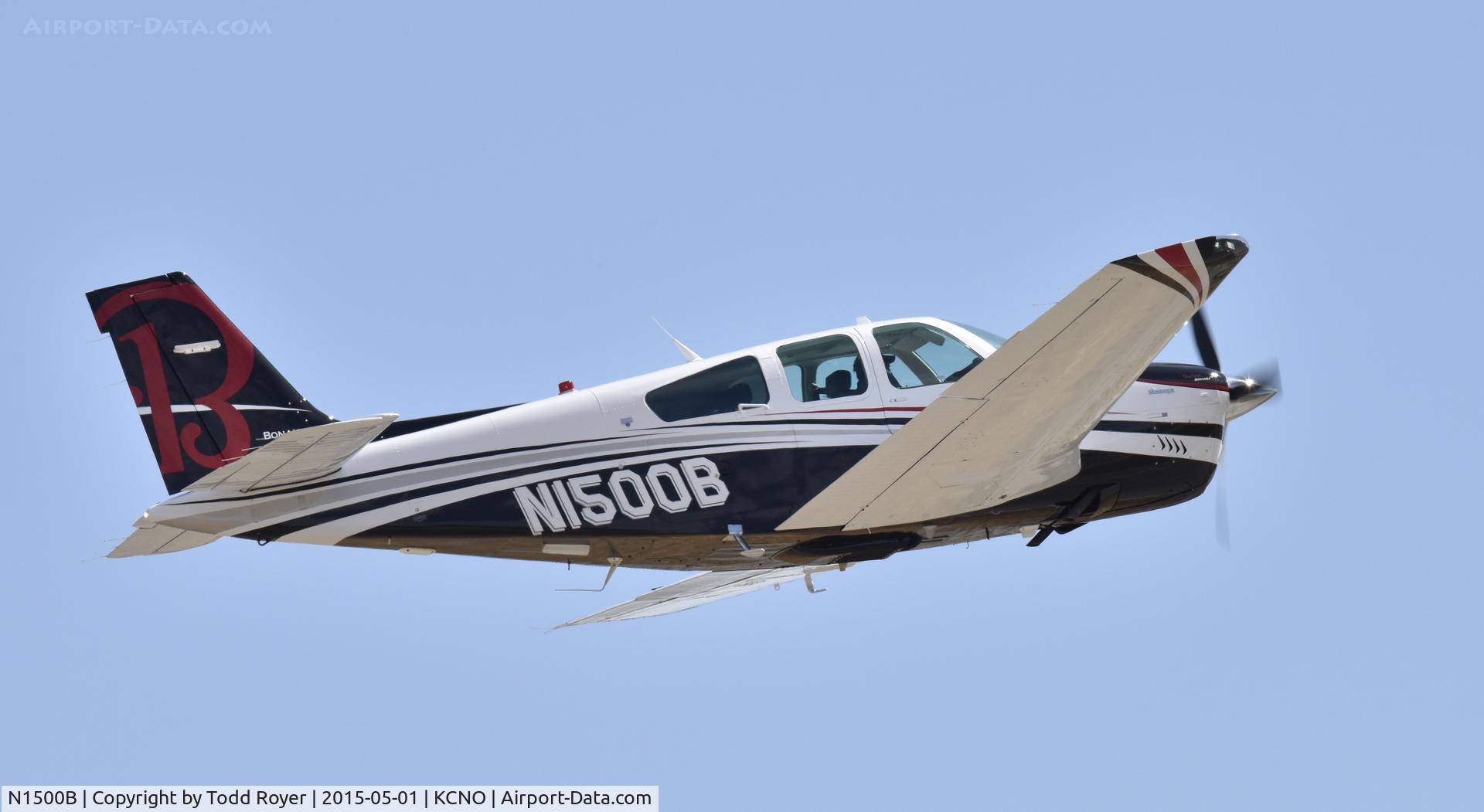 N1500B, 1994 Beech F33A Bonanza C/N CE-1768, Departing Chino