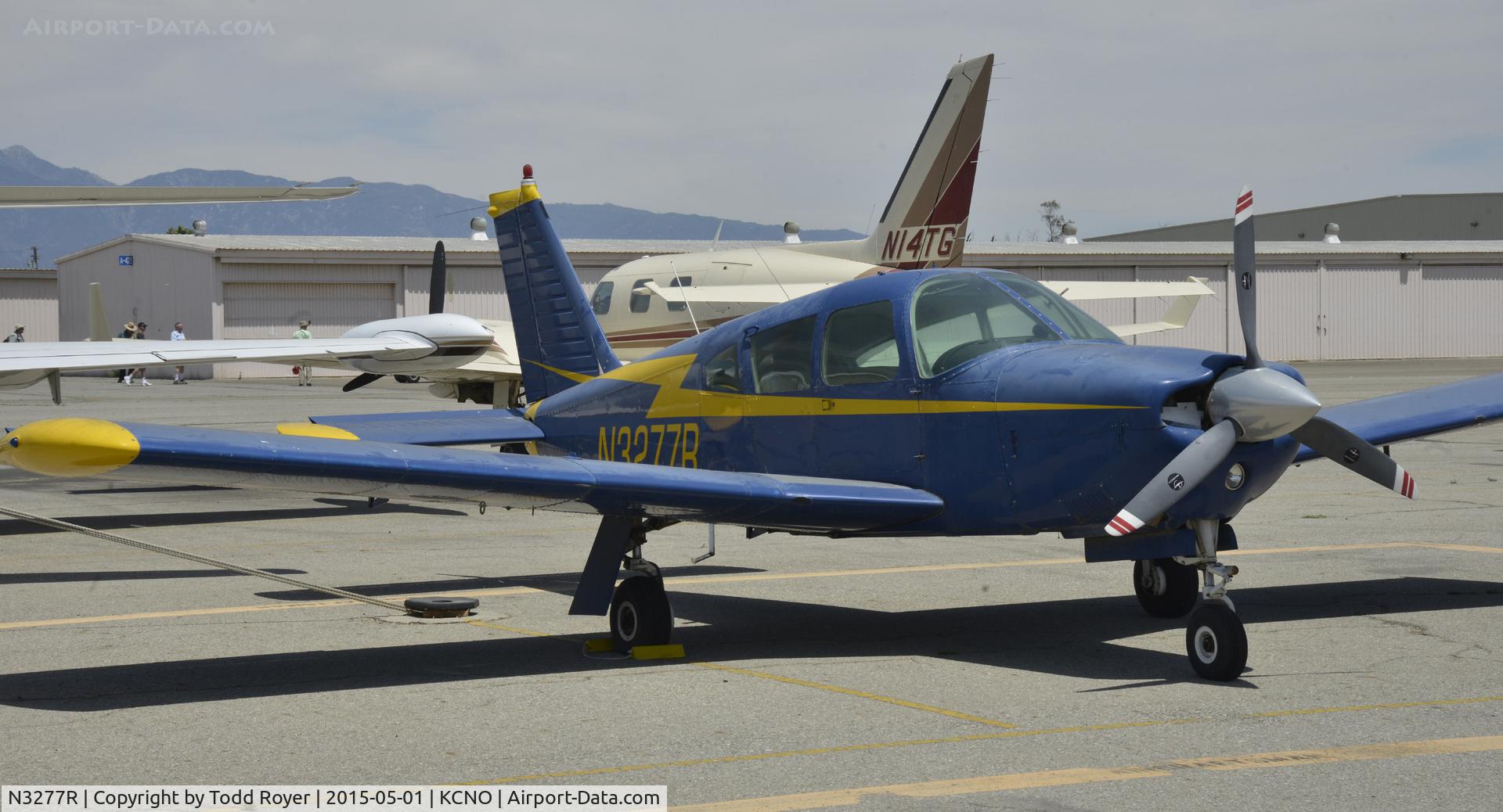 N3277R, 1970 Piper PA-28R-180 Cherokee Arrow C/N 28R-31259, Parked at Chino