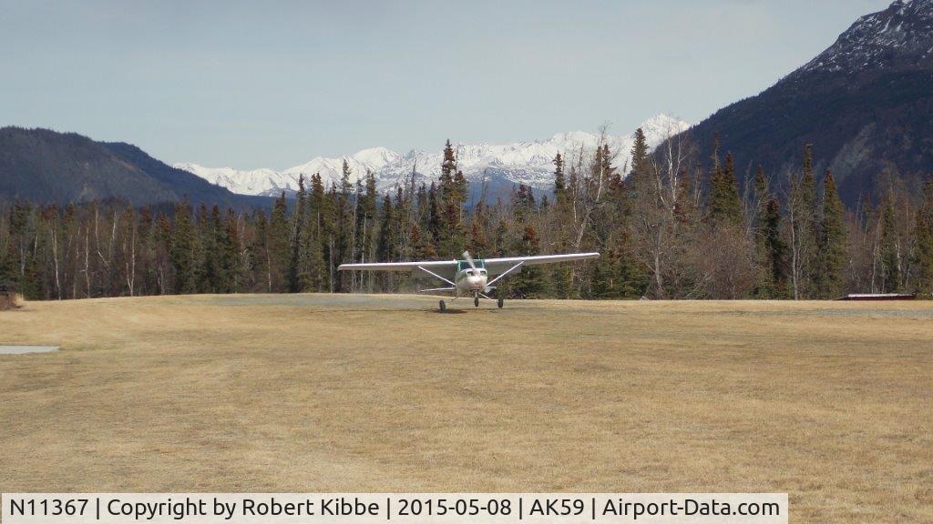 N11367, 1973 Cessna 150L C/N 15075357, Taken at King Ranch Alaska