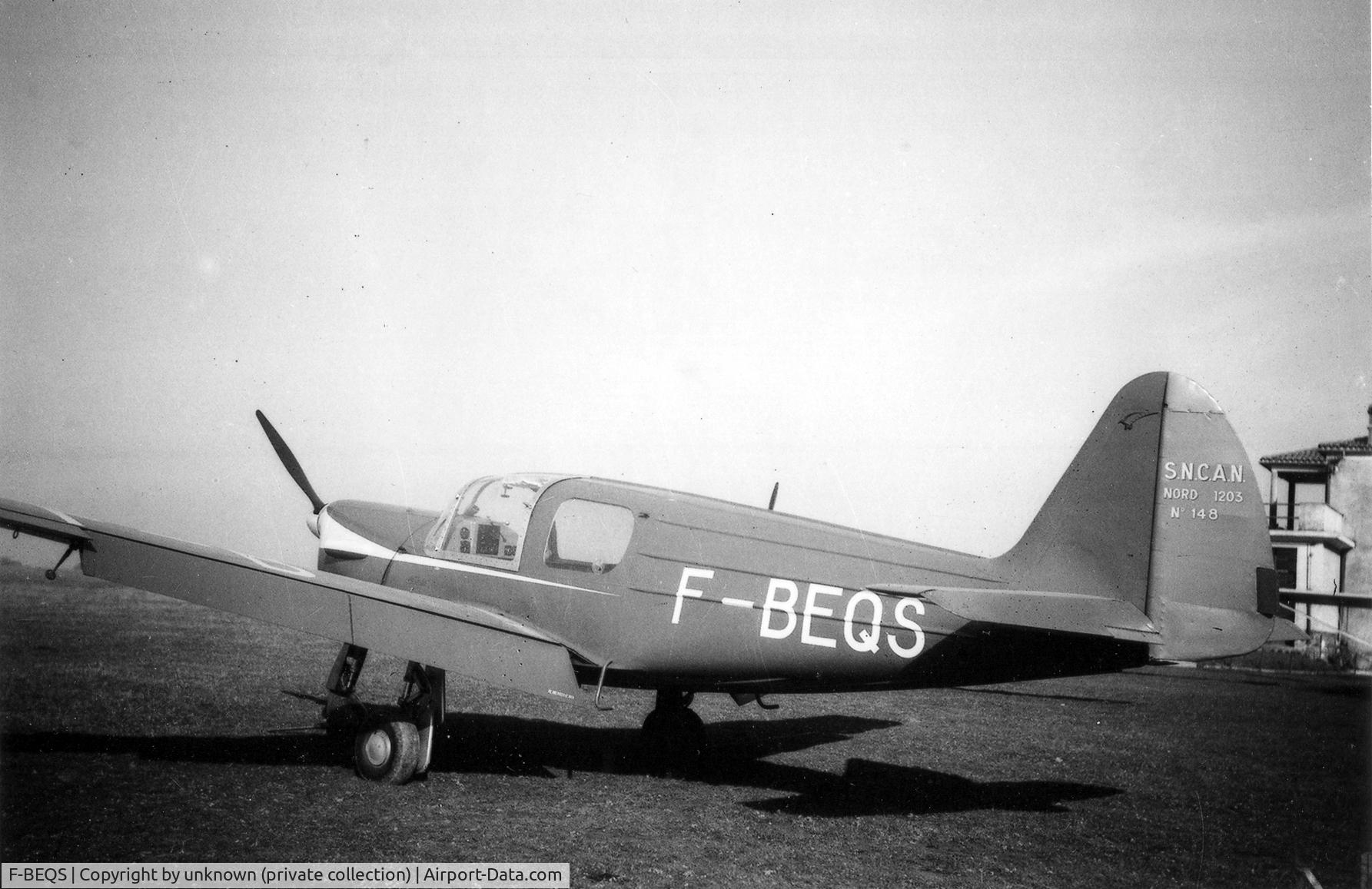 F-BEQS, Nord N-1200 Norecrin II C/N 148, Picture taken at LFRI - La Roche Sur Yon Airfield