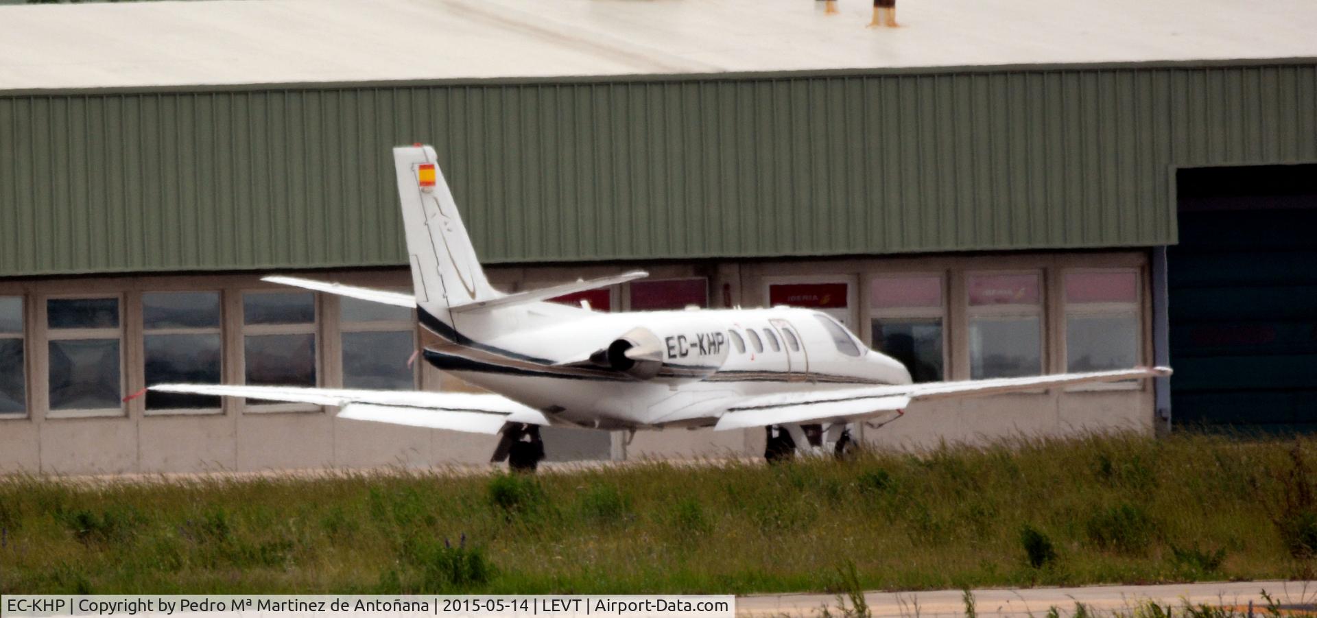 EC-KHP, 2001 Cessna 550B Citation Bravo C/N 550-0955, Foronda Vitoria-Gasteiz - España