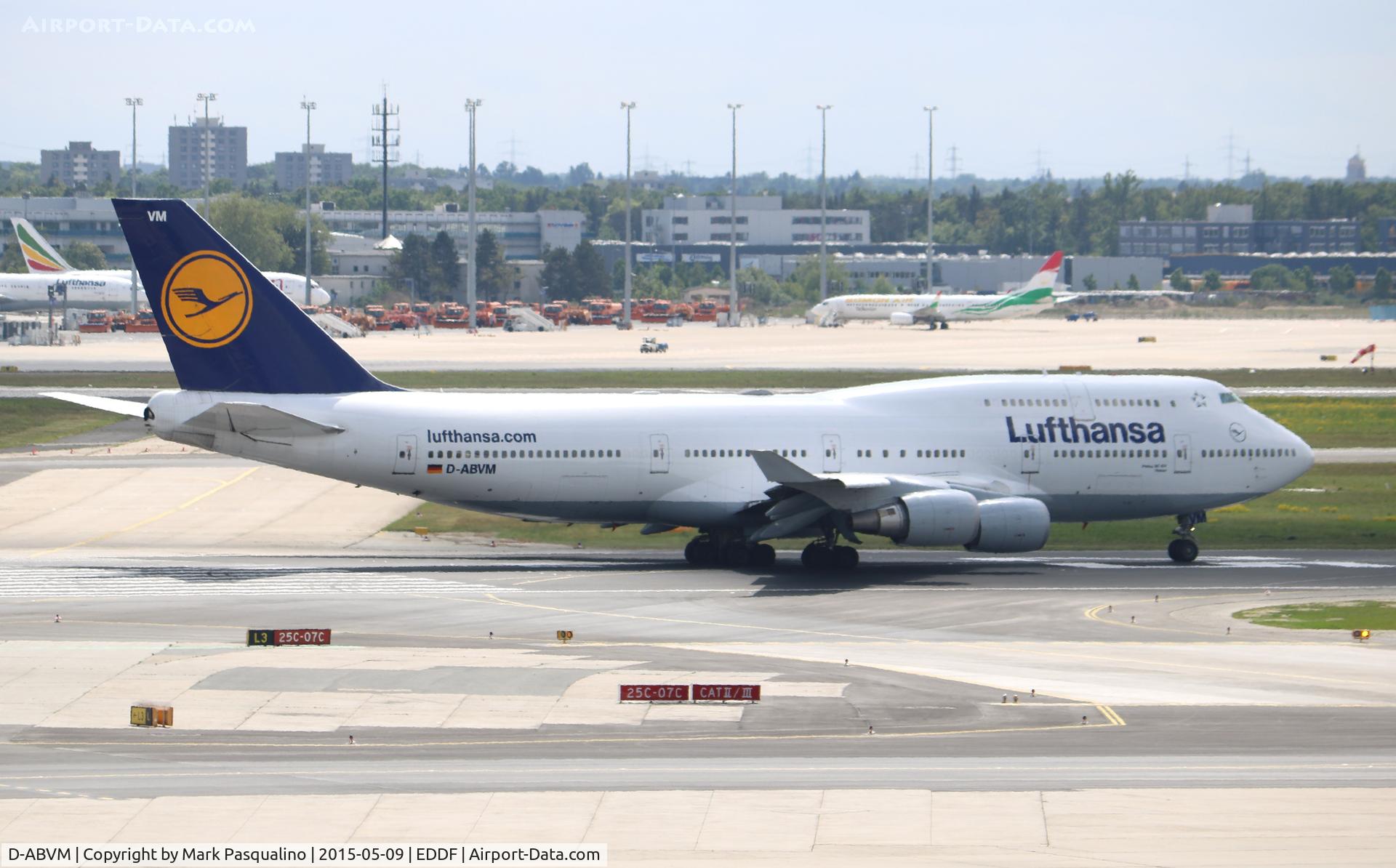 D-ABVM, 1998 Boeing 747-430 C/N 29101, Boeing 747-400
