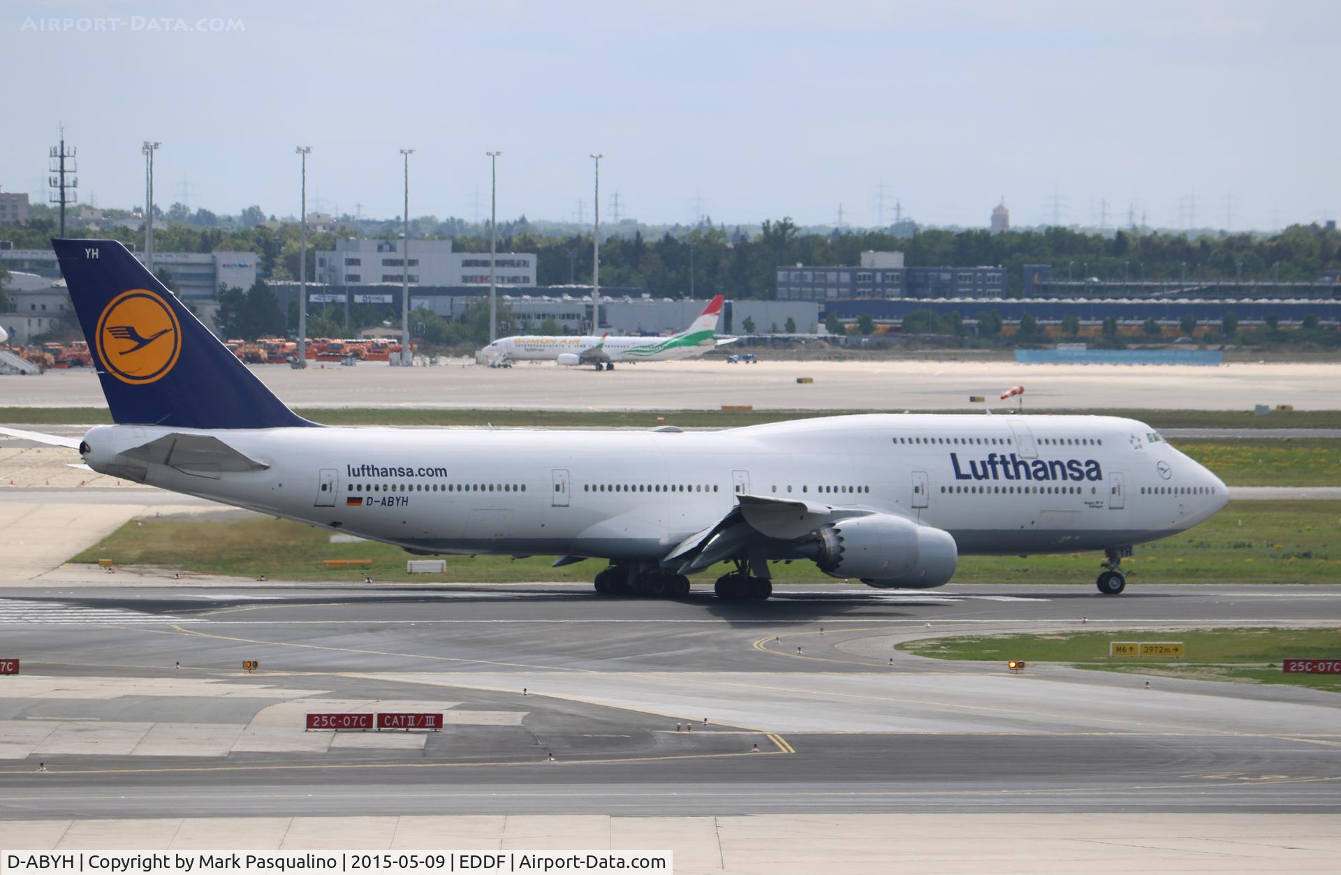 D-ABYH, 2013 Boeing 747-830 C/N 37832, Boeing 747-800