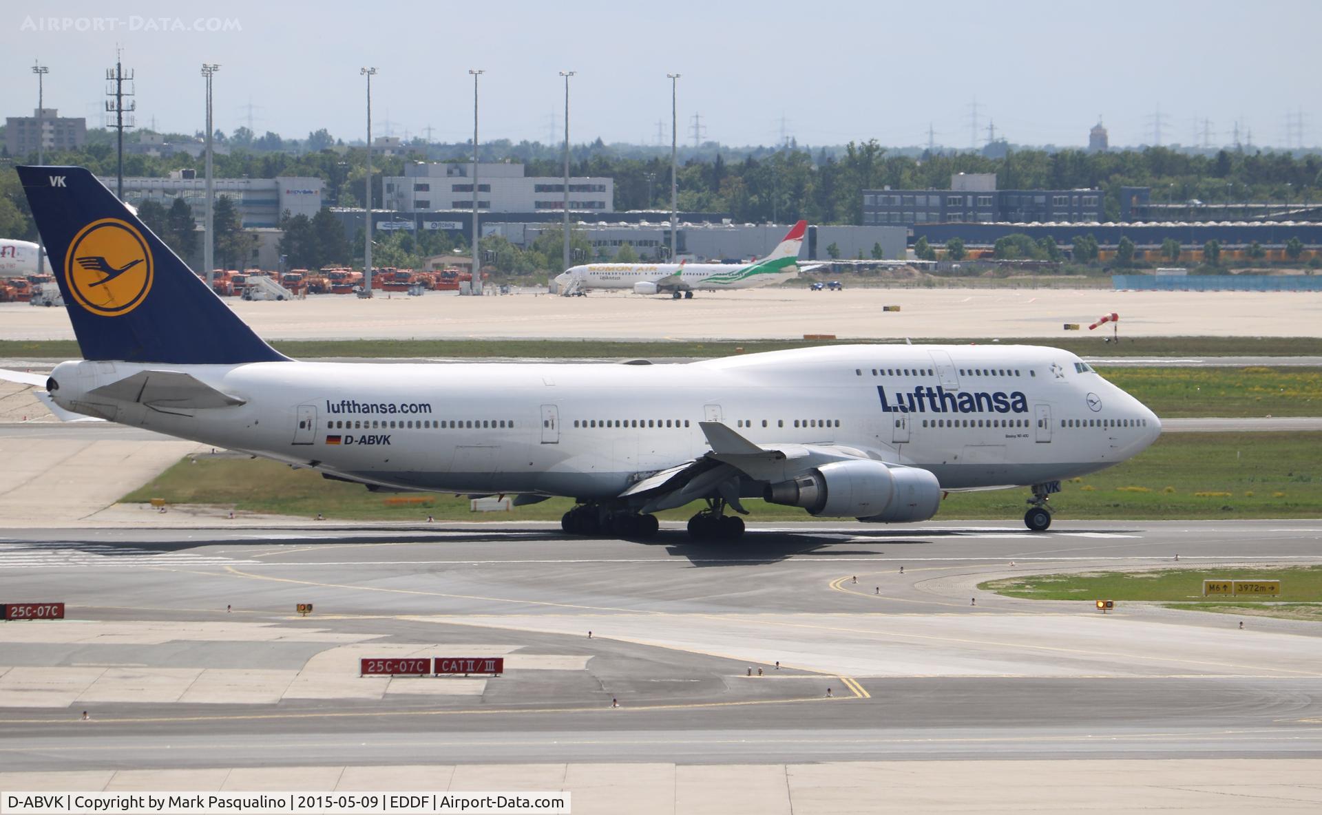 D-ABVK, 1991 Boeing 747-430 C/N 25046, Boeing 747-400