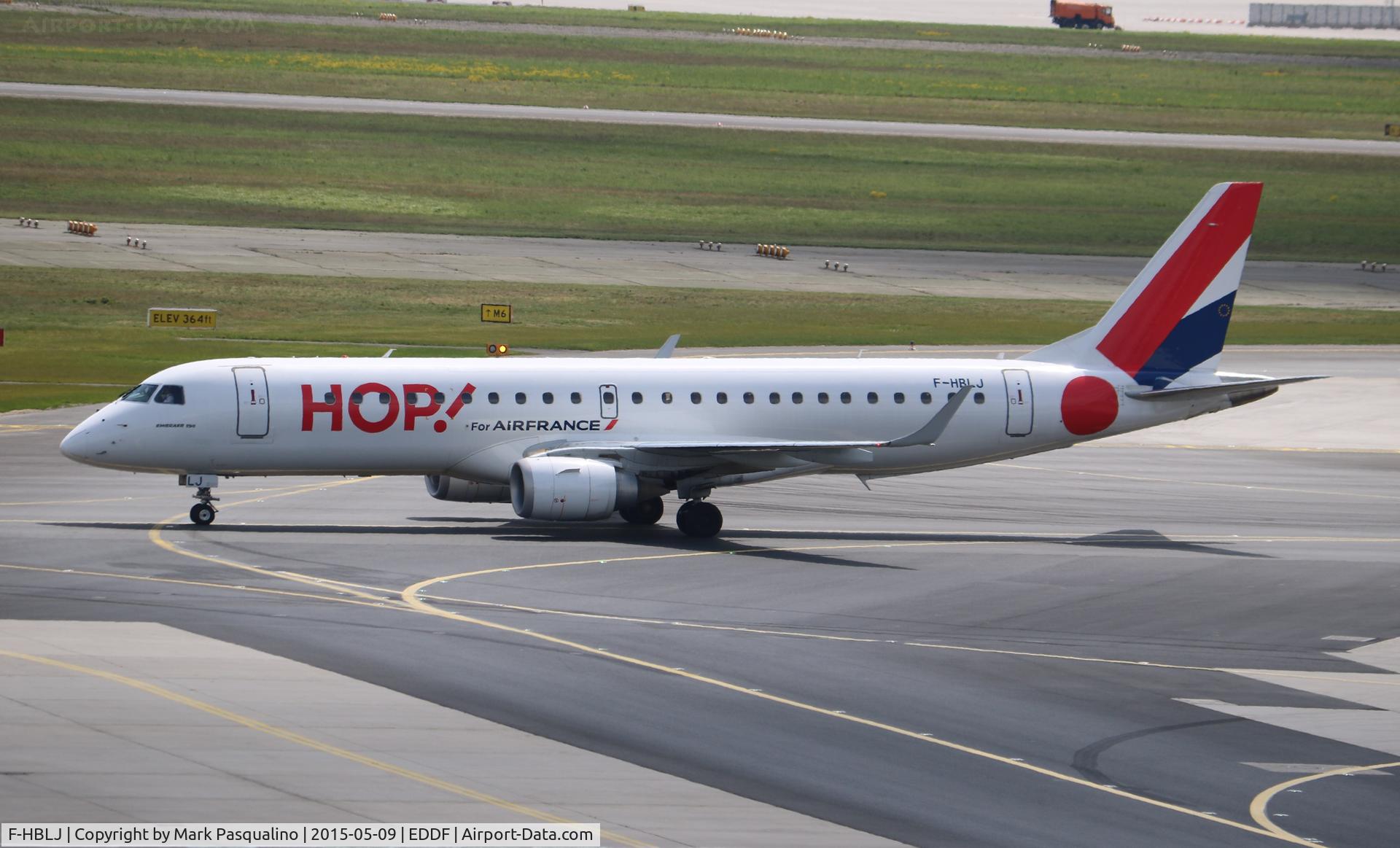 F-HBLJ, 2009 Embraer 190LR (ERJ-190-100LR) C/N 19000133, ERJ 190-100LR