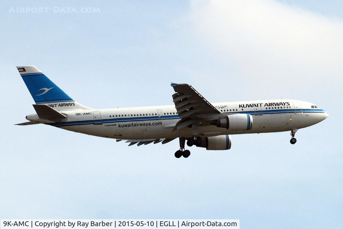 9K-AMC, 1993 Airbus A300B4-605R C/N 699, Airbus A300B4-605R [699] (Kuwait Airways) Home~G 10/05/2015. On approach 27L.