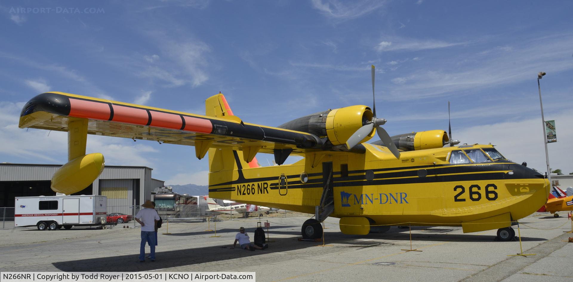 N266NR, 1987 Canadair CL-215-V (CL-215-1A10) C/N 1102, Parked at Chino