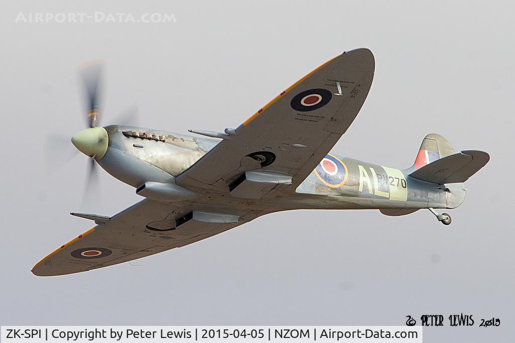 ZK-SPI, Supermarine 361 Spitfire LF.XVIe C/N CBAF. IX3128, ITL Aviation Ltd., Palmerston North