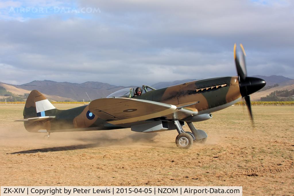 ZK-XIV, 1945 Supermarine 379 Spitfire FR.XIV C/N 6S/648269, Avspecs Ltd., Auckland