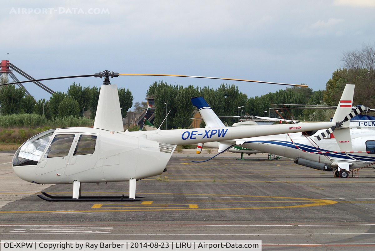 OE-XPW, 2009 Robinson R44  Raven II C/N 12903, Robinson R-44 Raven II [12903] Rome-Urbe~I 23/08/2014