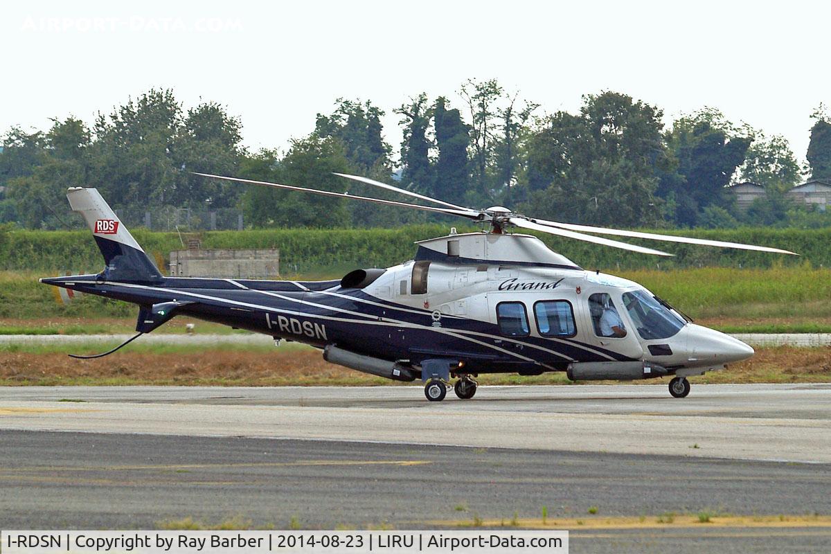 I-RDSN, 2007 Agusta A-109S Grand C/N 22041, Agusta A-109S Grand [22041] Rome-Urbe~I 23/08/2014