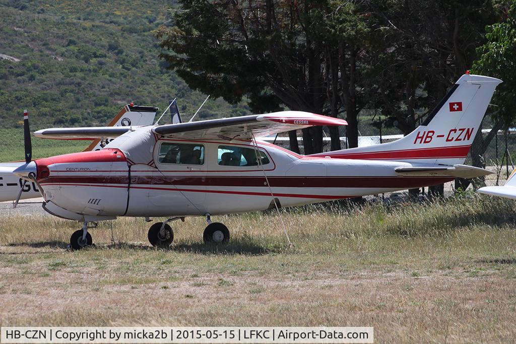 HB-CZN, 1981 Cessna T210N Turbo Centurion C/N 21064496, Parked