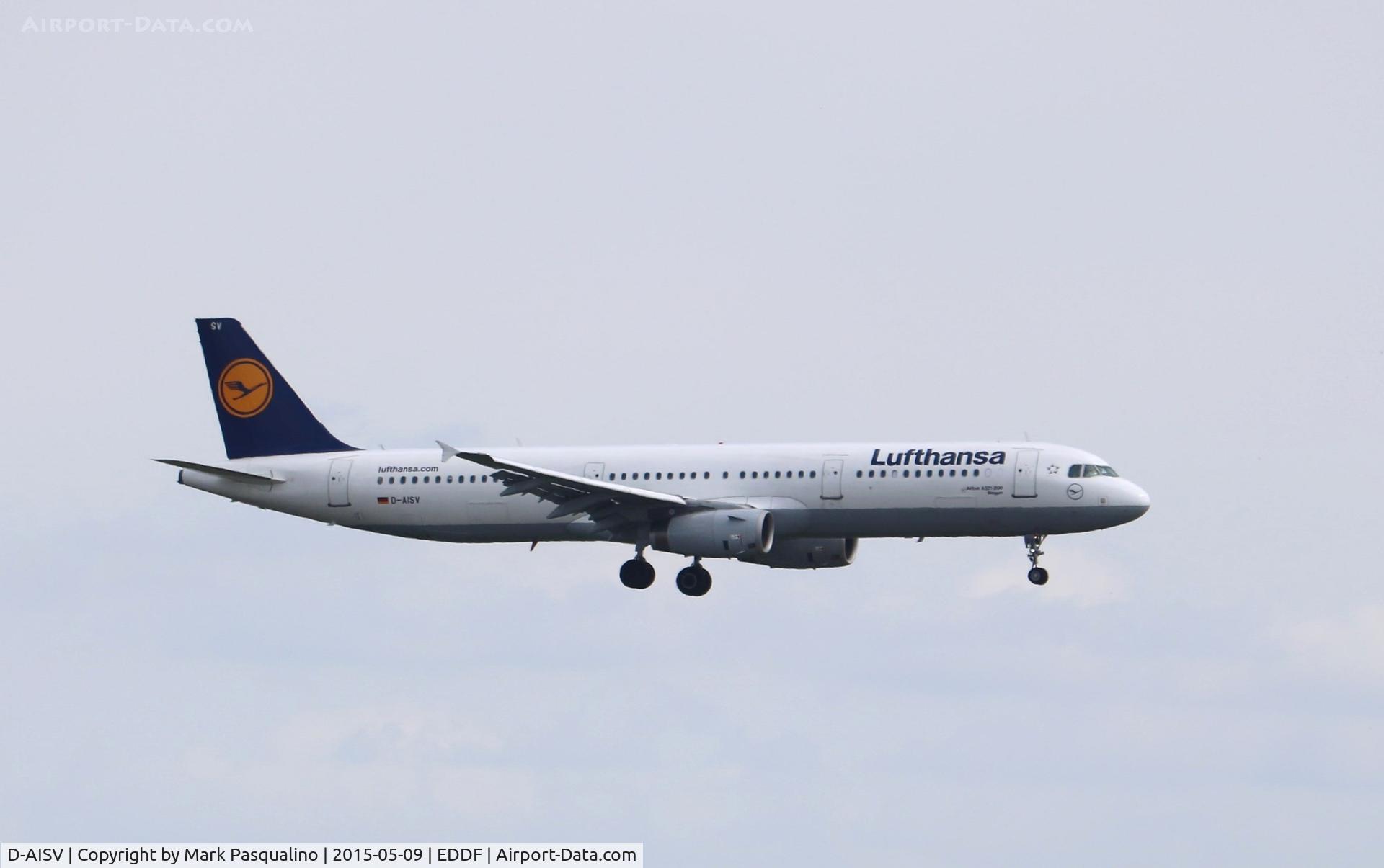 D-AISV, 2009 Airbus A321-231 C/N 4050, Airbus A321