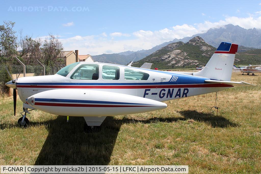 F-GNAR, Beech F33A Bonanza C/N CE-1735, Parked