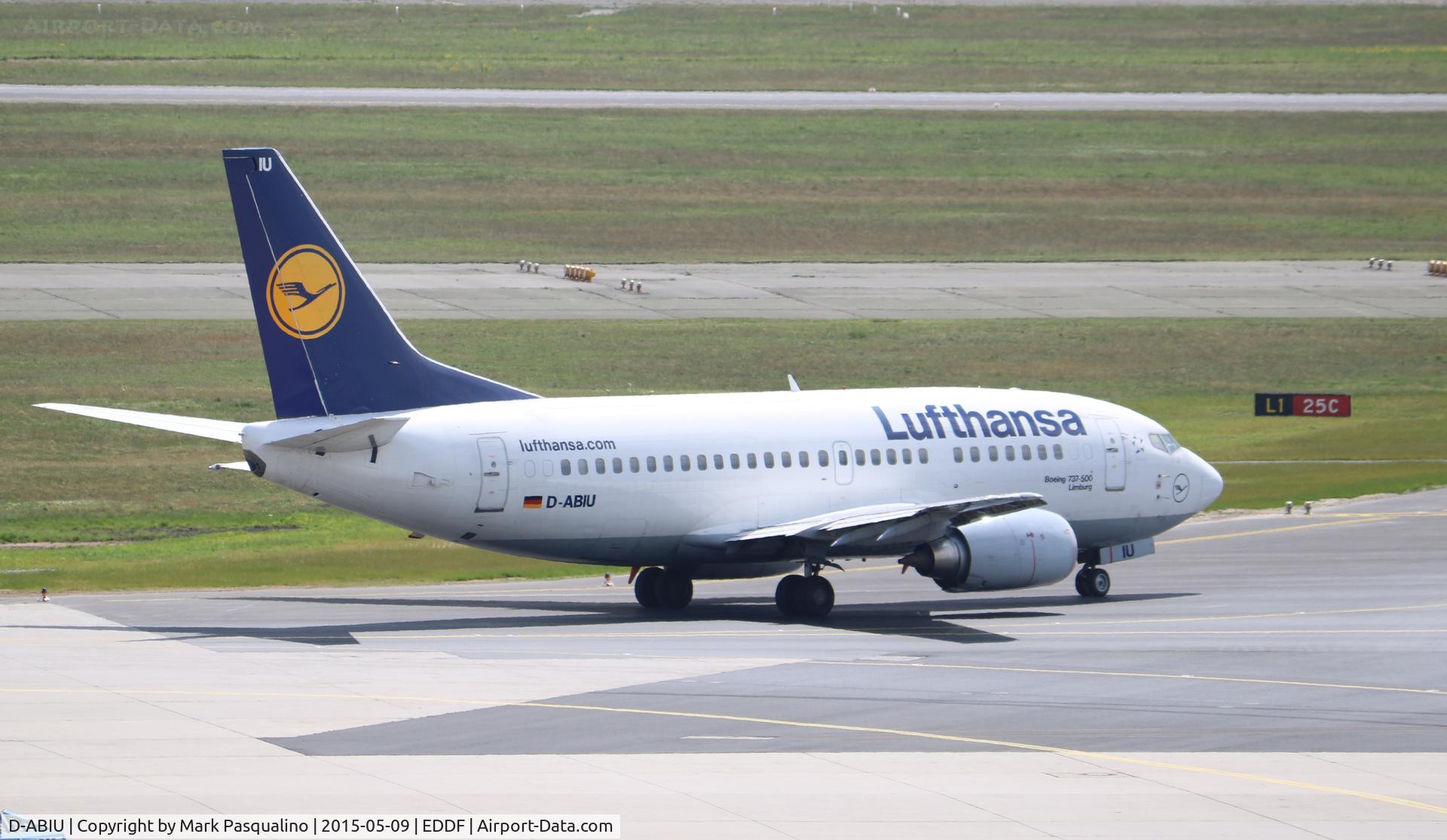 D-ABIU, 1991 Boeing 737-530 C/N 24944, Boeing 737-500
