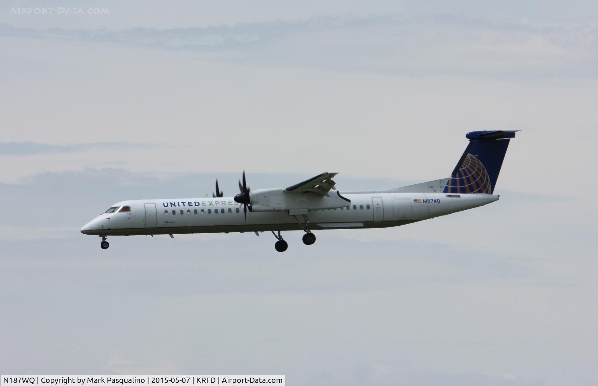N187WQ, 2008 De Havilland Canada DHC-8-402 Dash 8 C/N 4187, DHC-8-402