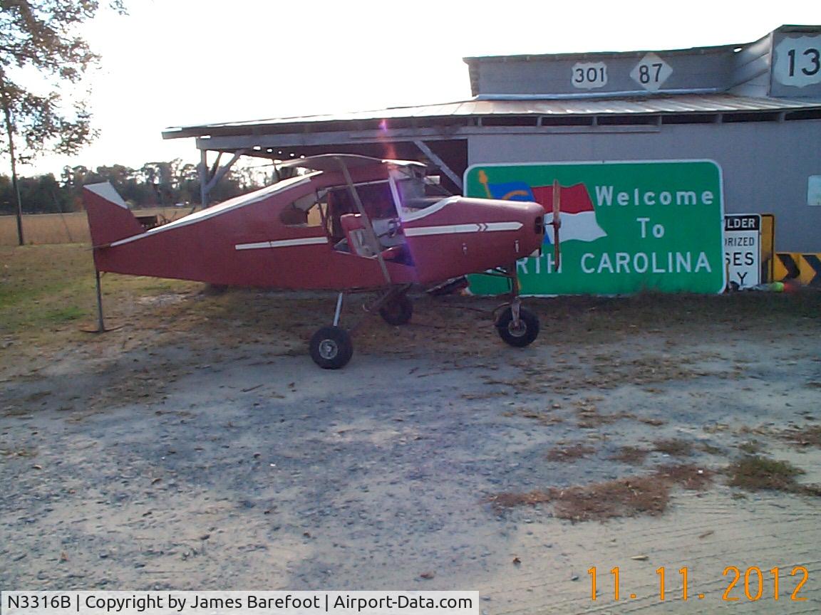 N3316B, 1954 Piper PA-22-135 Tri-Pacer C/N 22-2131, Plane as is now.