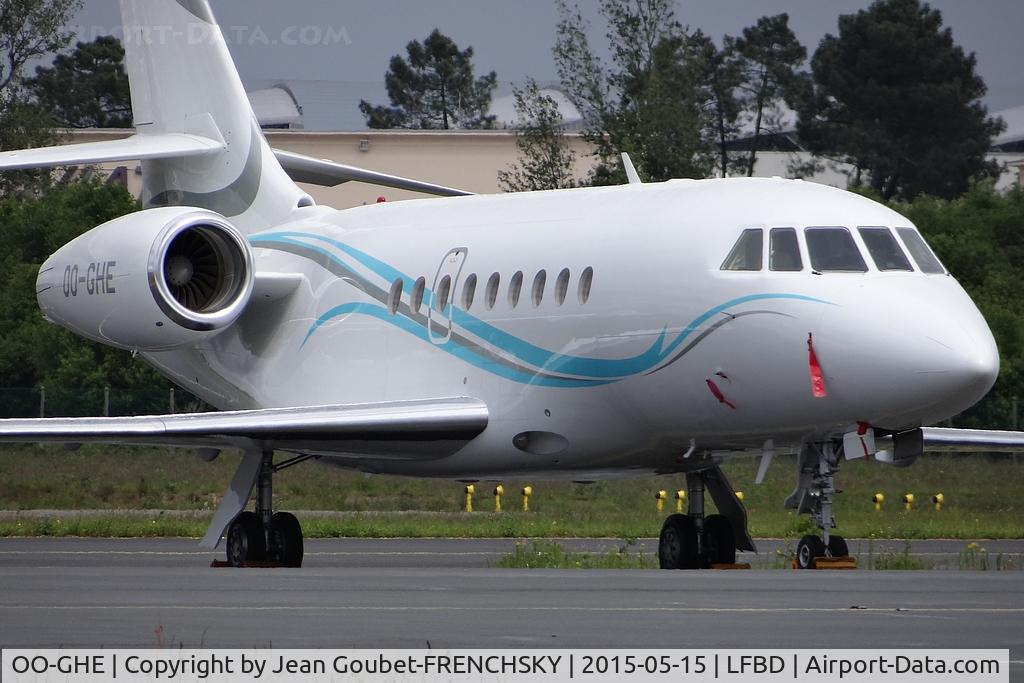 OO-GHE, 2012 Dassault Falcon 2000EX C/N 243, private parking Kilo