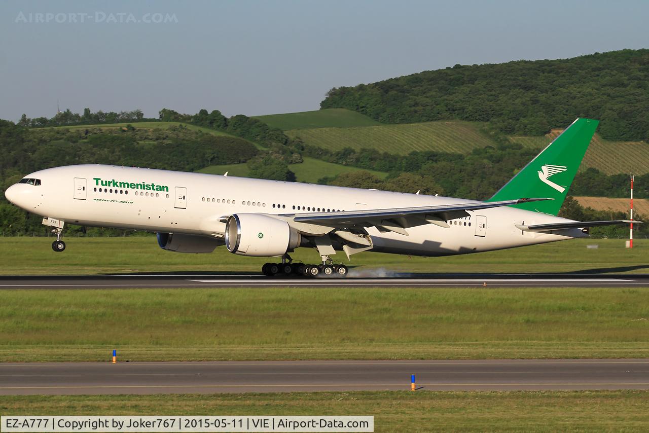 EZ-A777, 2010 Boeing 777-22K/LR C/N 39548, Turkmenistan Airlines (Government)