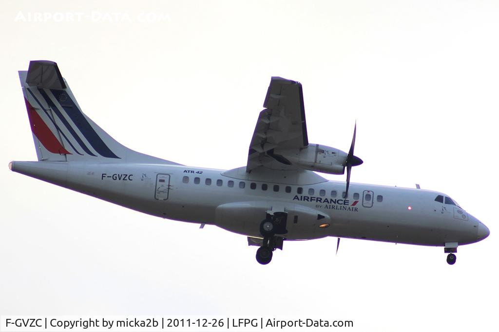 F-GVZC, 1996 ATR 42-500 C/N 516, Landing