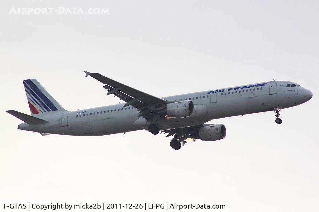 F-GTAS, 2008 Airbus A321-212 C/N 3419, Landing