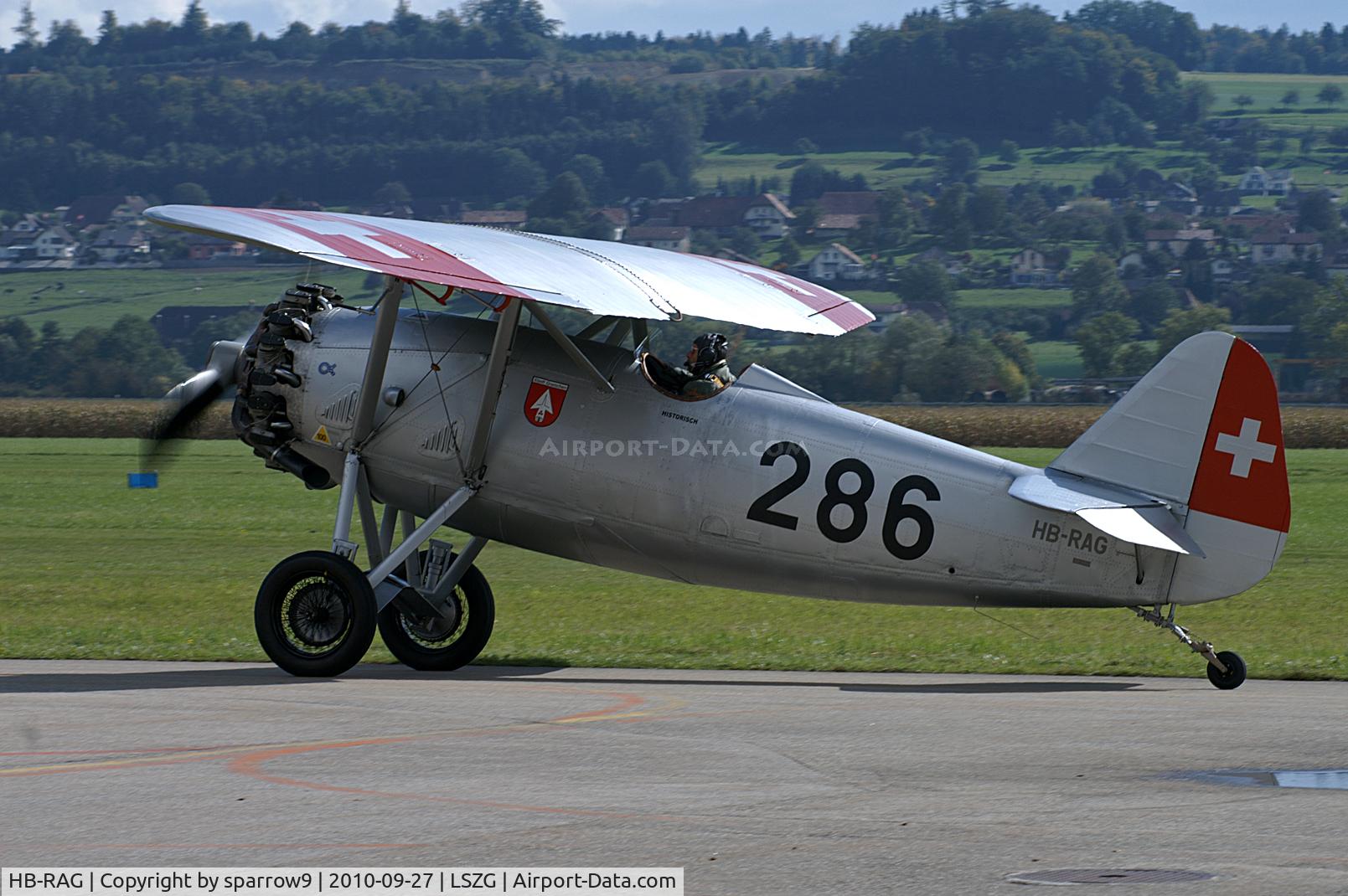 HB-RAG, 1931 Dewoitine D.26 C/N 278, leaving for the old home_1