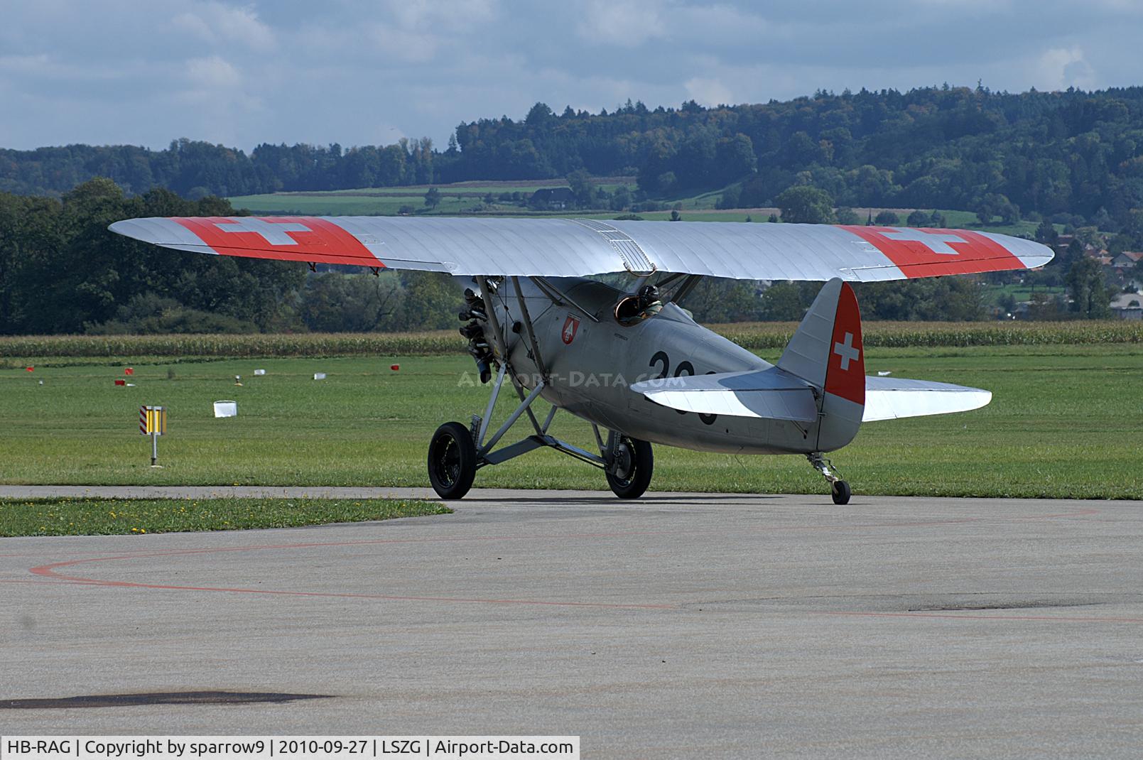 HB-RAG, 1931 Dewoitine D.26 C/N 278, leaving for the old home_2