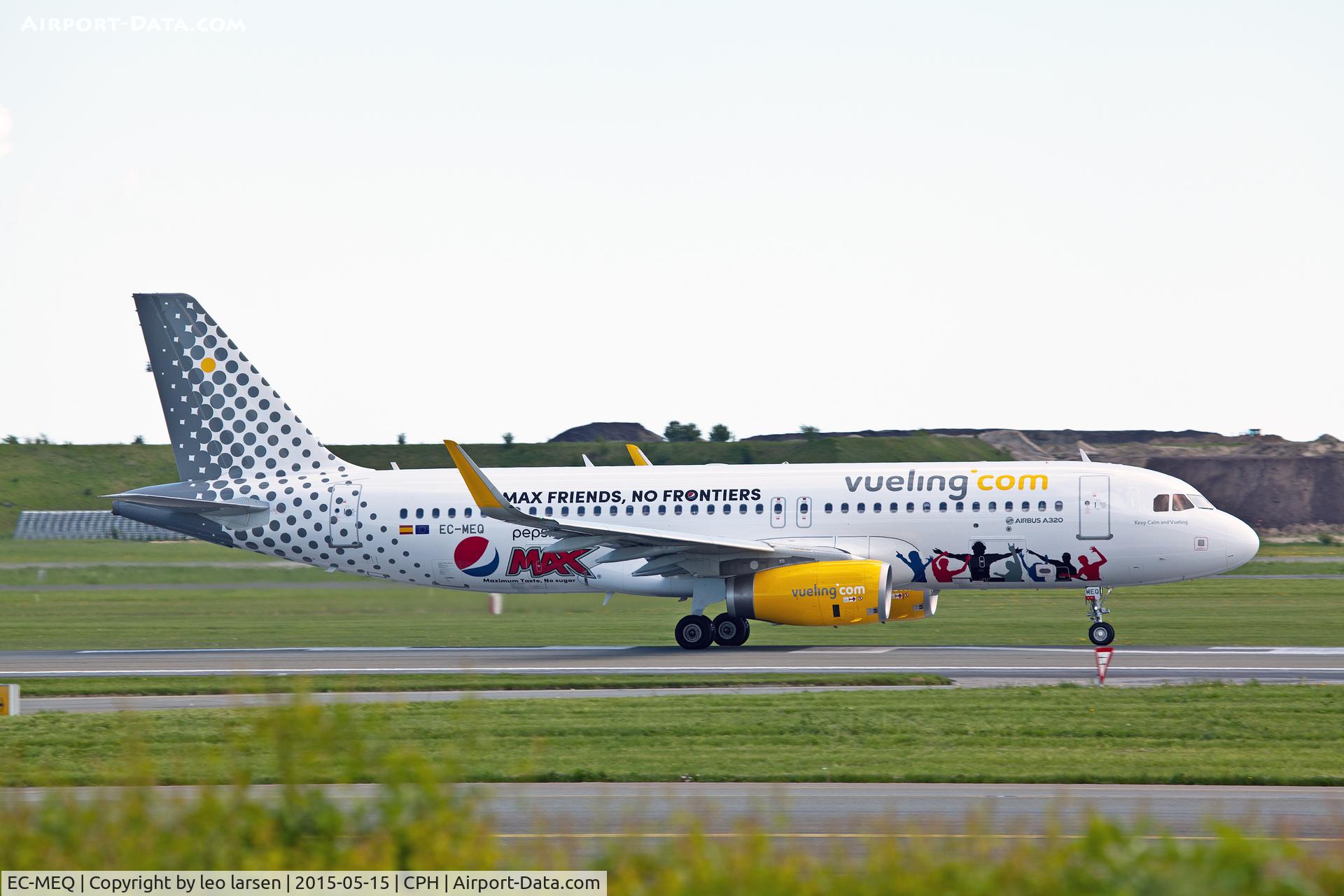 EC-MEQ, 2015 Airbus A320-232 C/N 6483, Copenhagen 15.5.15