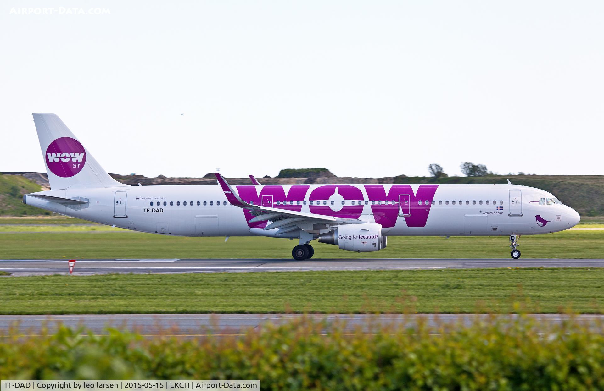 TF-DAD, 2014 Airbus A321-211 C/N 6232, Copenhagen 15.5.15