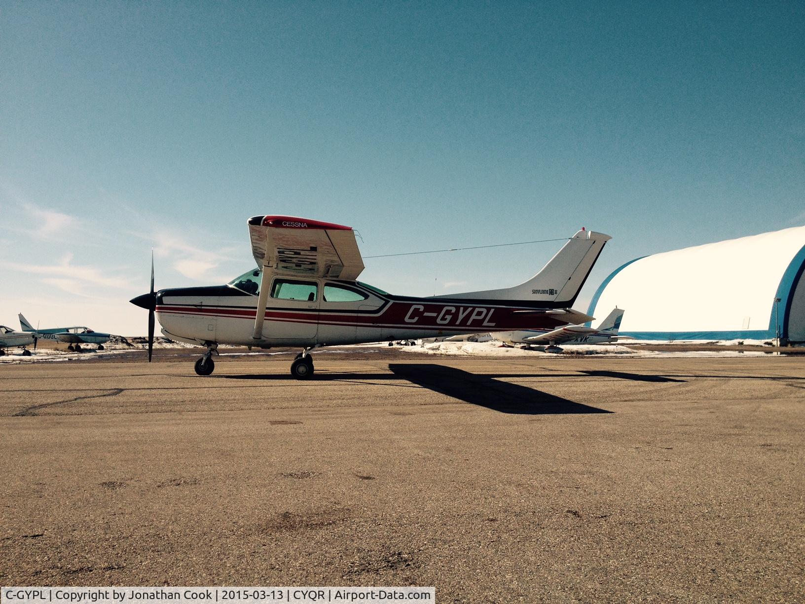 C-GYPL, 1978 Cessna R182 Skylane RG C/N R18200266, CYQR to CEZ3