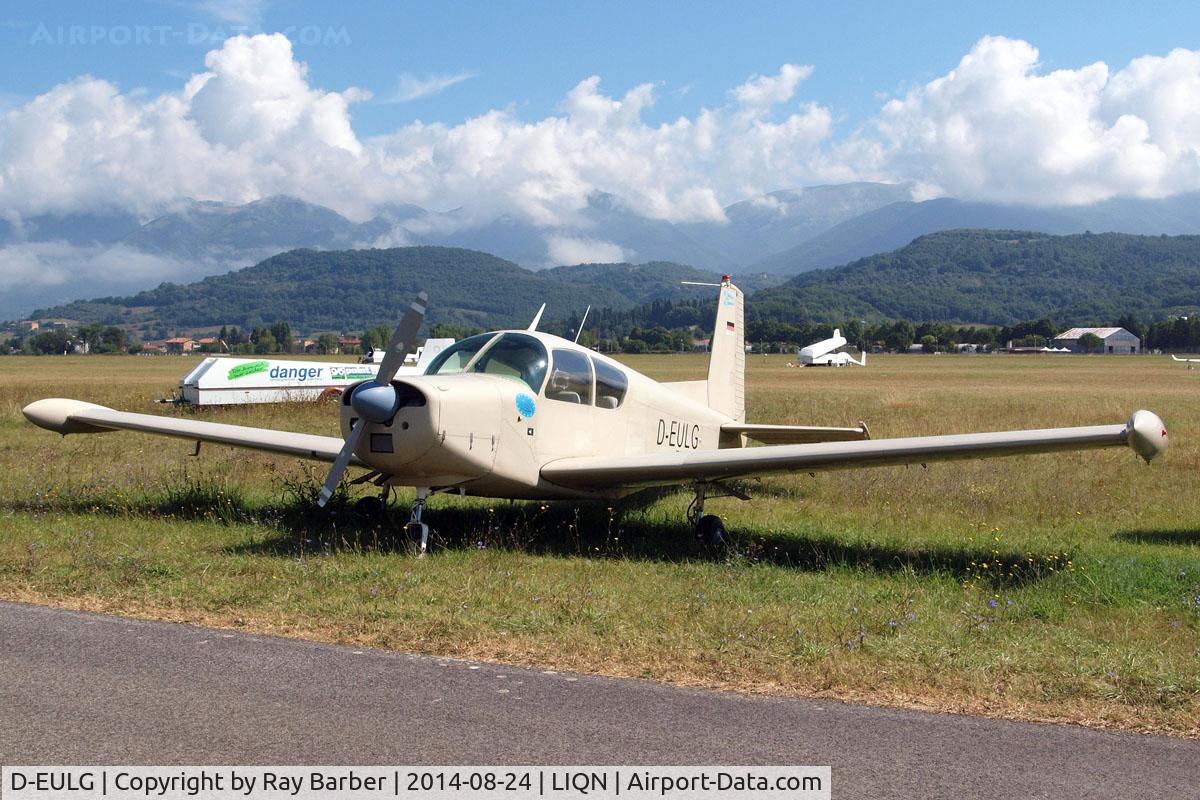 D-EULG, 1966 SIAI-Marchetti S-205-20R C/N 215, SIAI-Marchetti S.205/20R [215] Rieti~I 24/08/2014