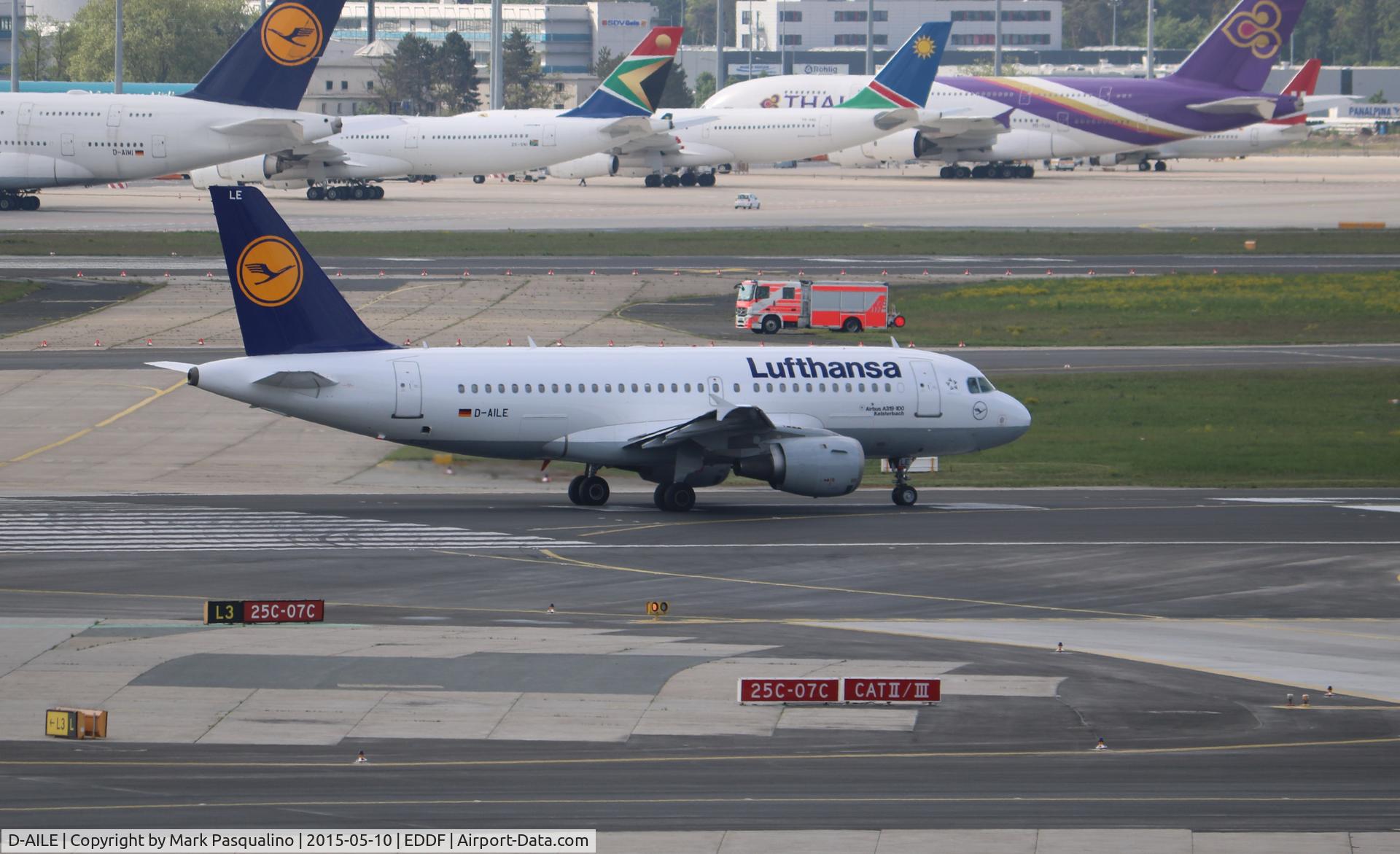 D-AILE, 1996 Airbus A319-114 C/N 627, Airbus A319