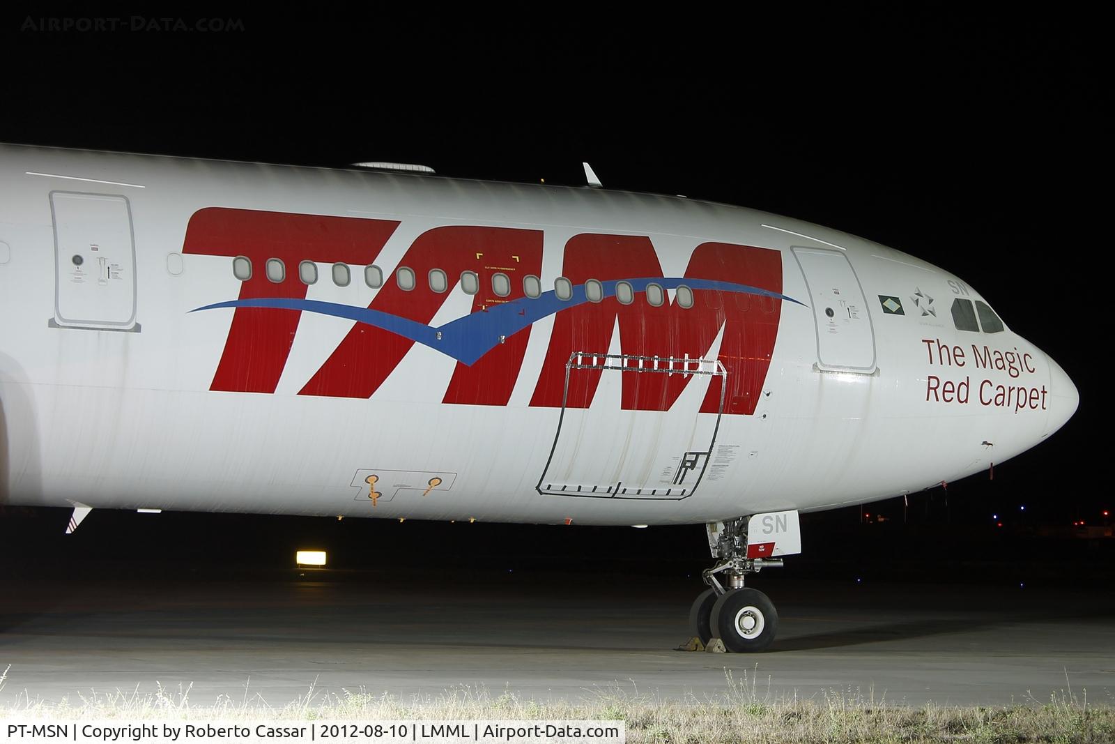 PT-MSN, 2003 Airbus A340-541 C/N 445, Park 4