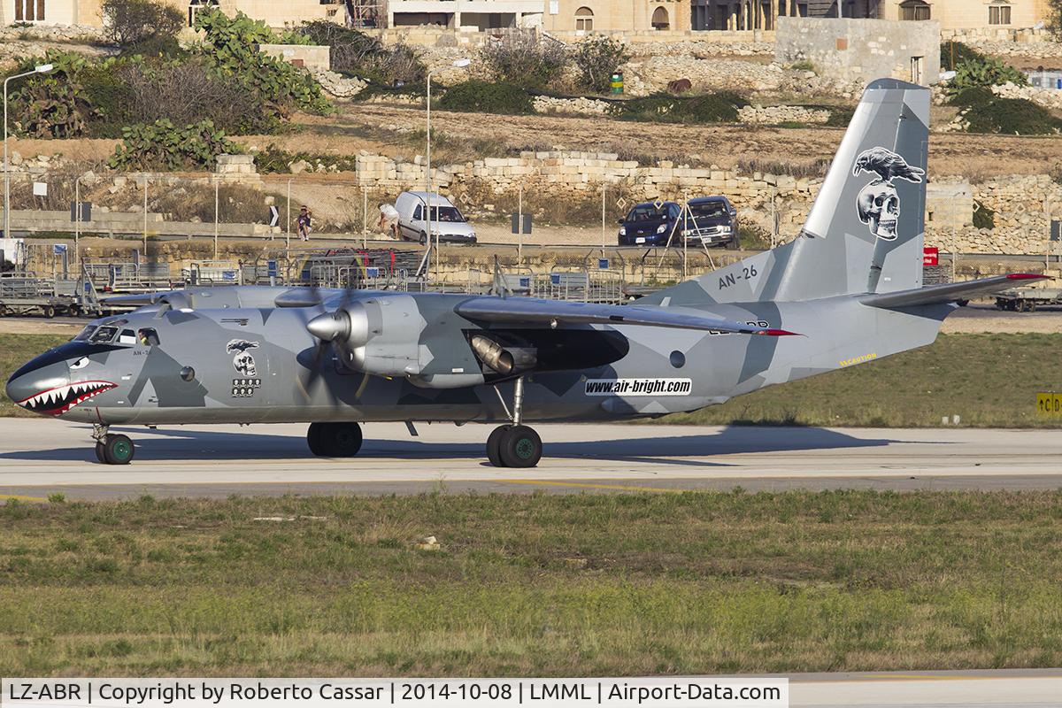 LZ-ABR, 1984 Antonov An-26B C/N 13905, Taxiway Charlie