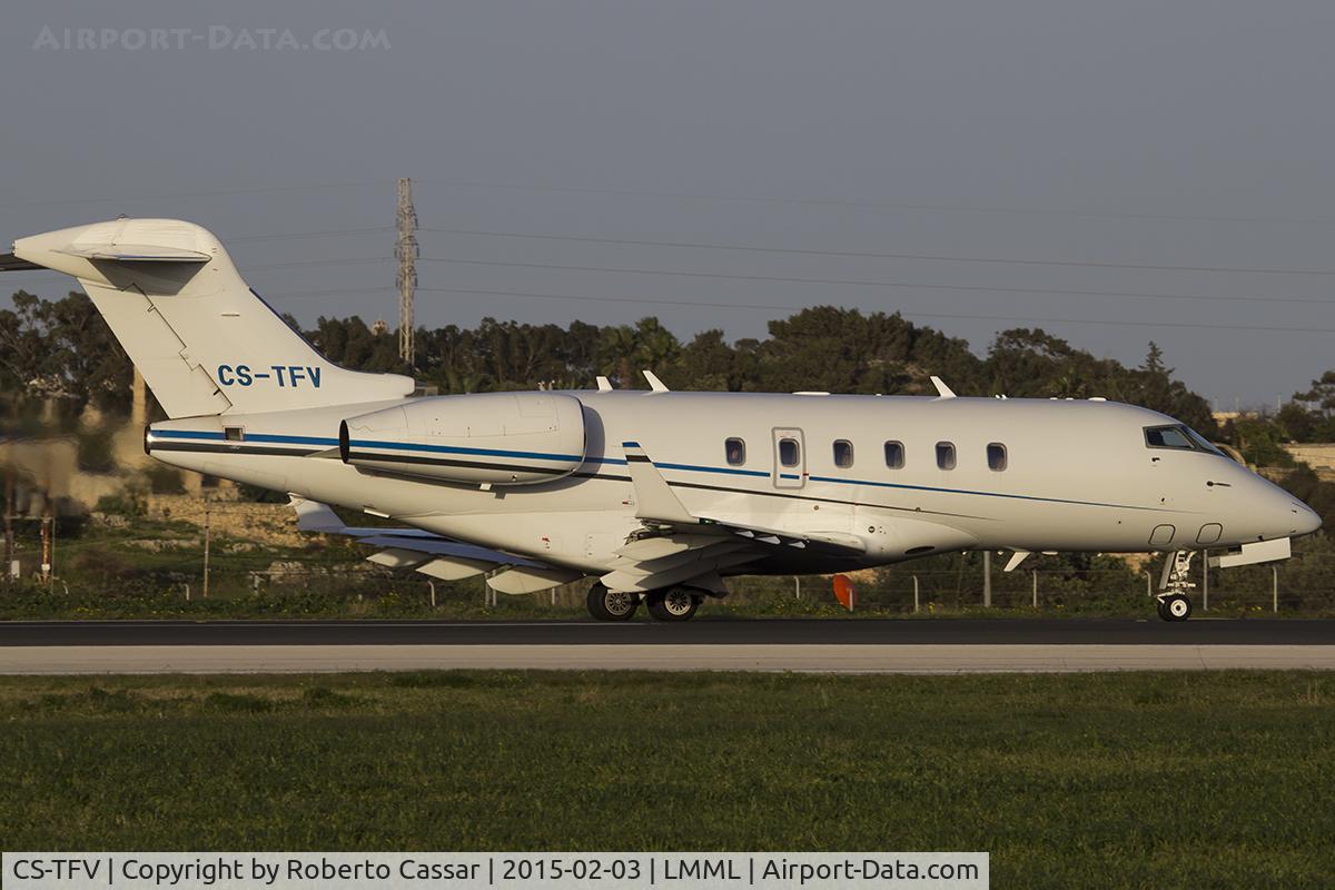 CS-TFV, 2008 Bombardier Challenger 300 (BD-100-1A10) C/N 20252, Runway 13