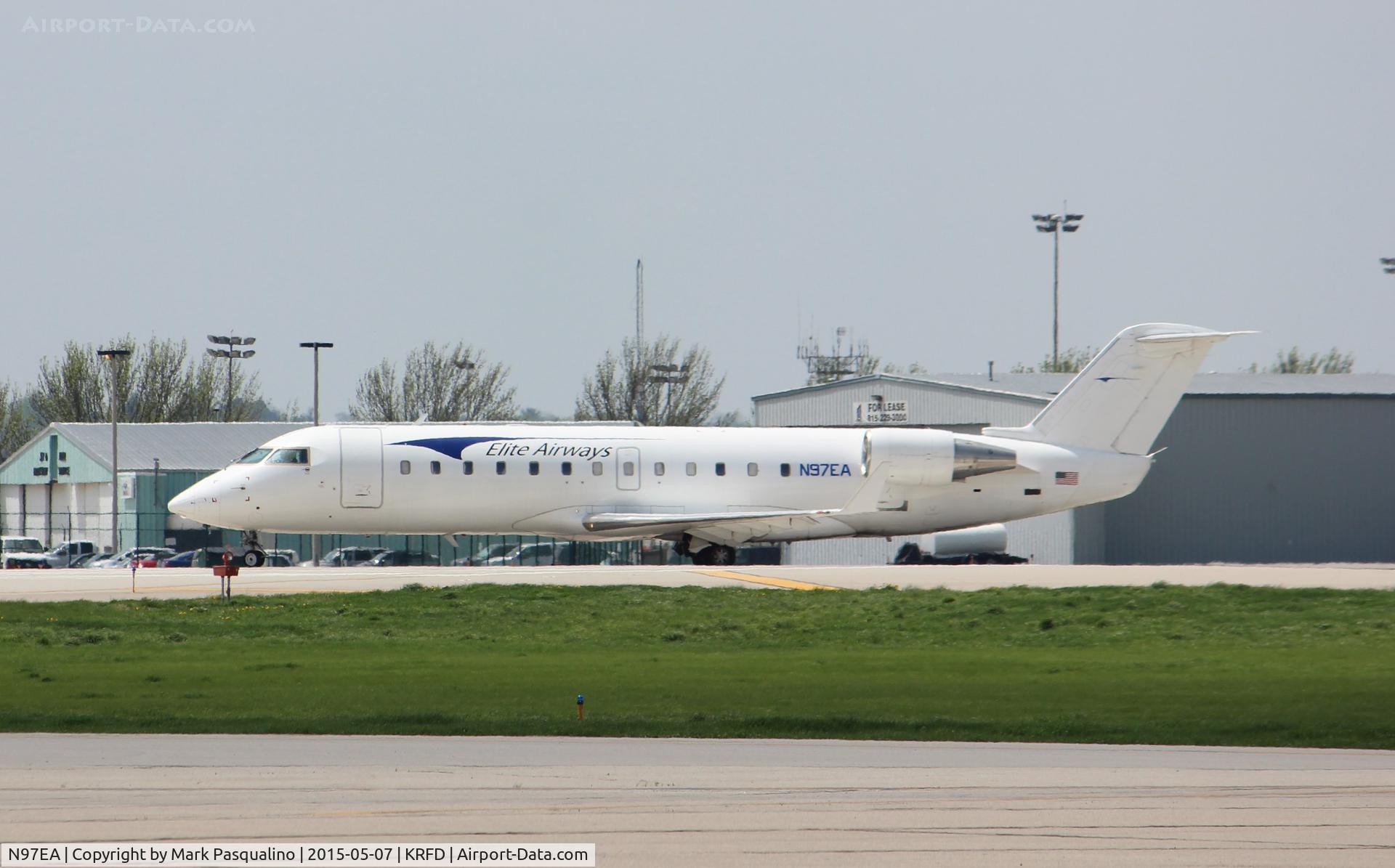 N97EA, 1993 Canadair CRJ-100ER (CL-600-2B19) C/N 7027, CL-600-2B19