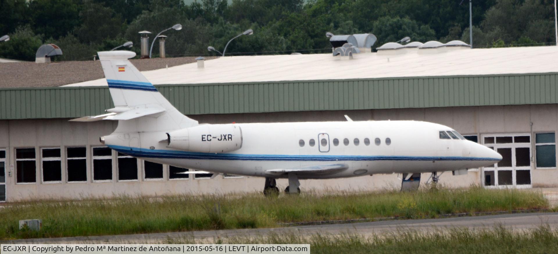 EC-JXR, 1997 Dassault Falcon 2000 C/N 55, Foronda Vitoria-Gasteiz - España