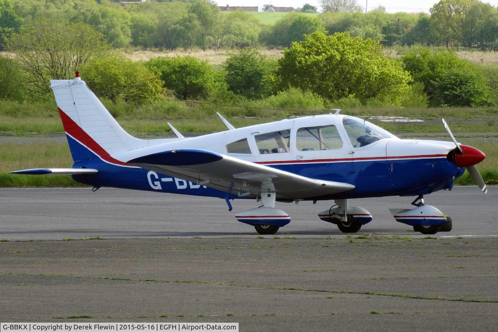G-BBKX, 1973 Piper PA-28-180 Cherokee Challenger C/N 28-7305581, Cherokee Challenger, Royal Aircraft Establishment Aero Club, Farnborough based.