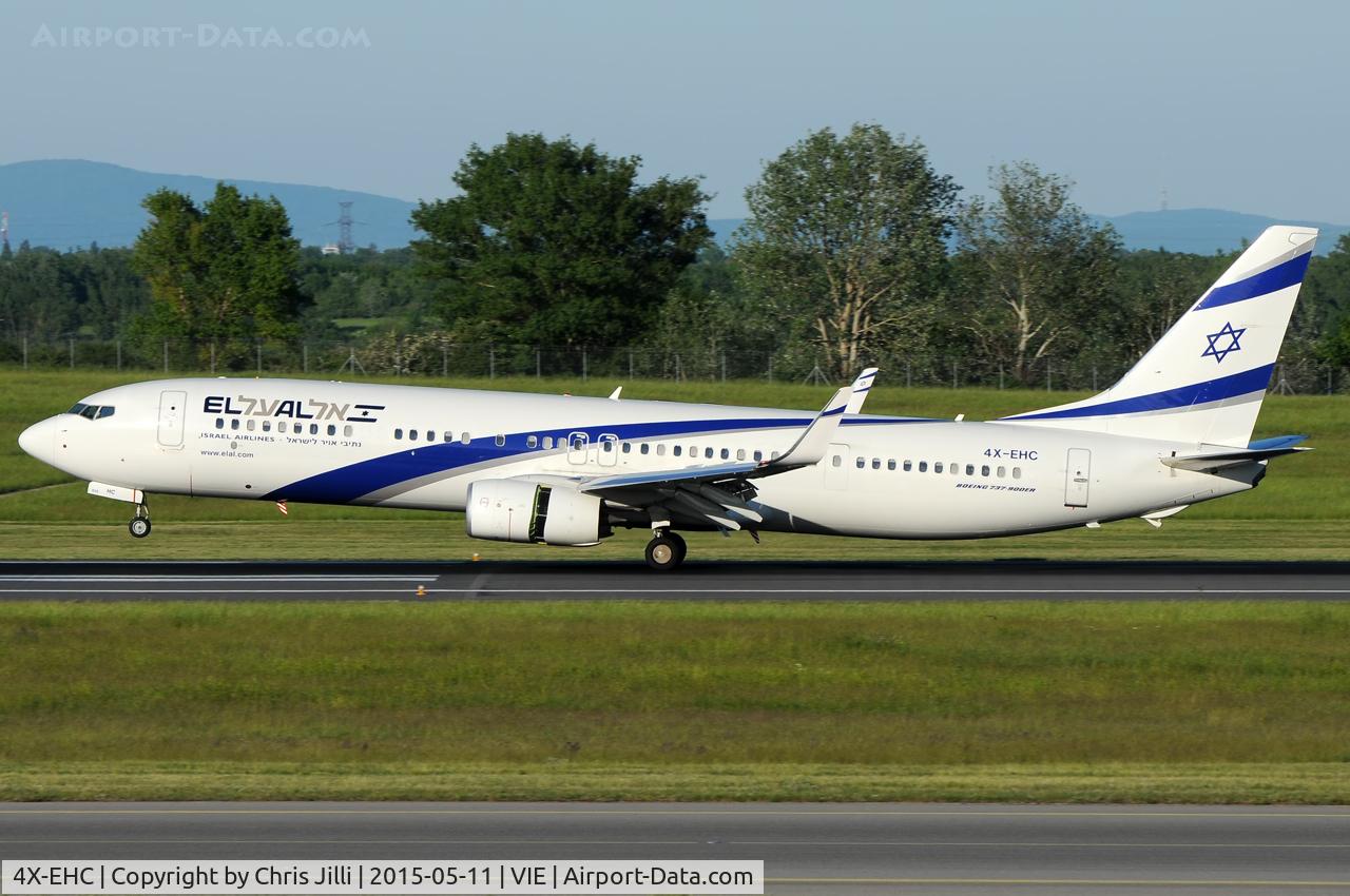 4X-EHC, 2014 Boeing 737-958/ER C/N 41554, El Al Israel Airlines