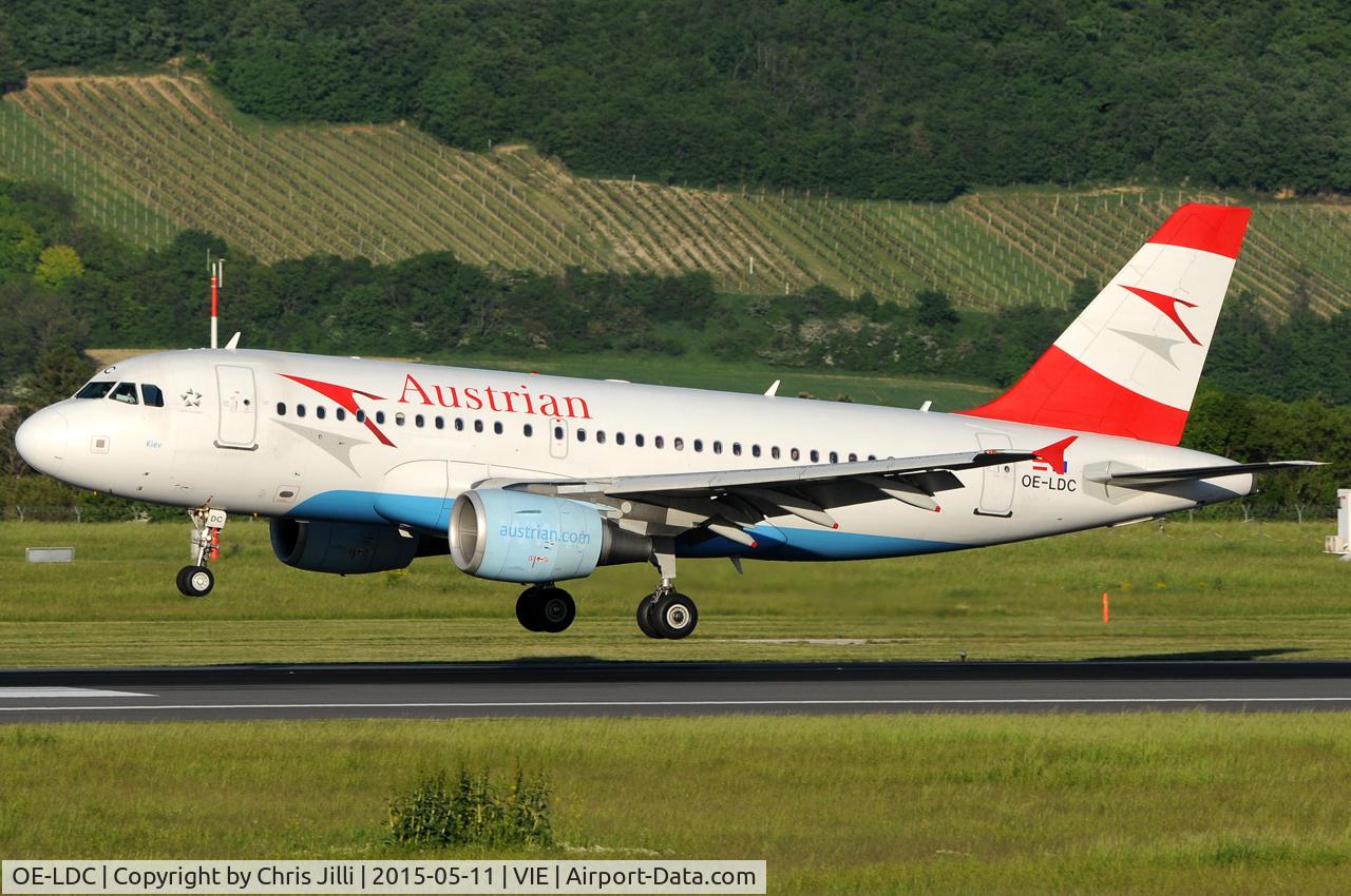OE-LDC, 2004 Airbus A319-112 C/N 2262, Austrian Airlines
