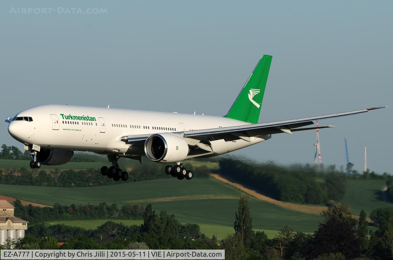 EZ-A777, 2010 Boeing 777-22K/LR C/N 39548, Turkmenistan Airlines (Government)