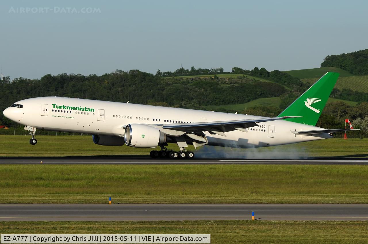 EZ-A777, 2010 Boeing 777-22K/LR C/N 39548, Turkmenistan Airlines (Government)