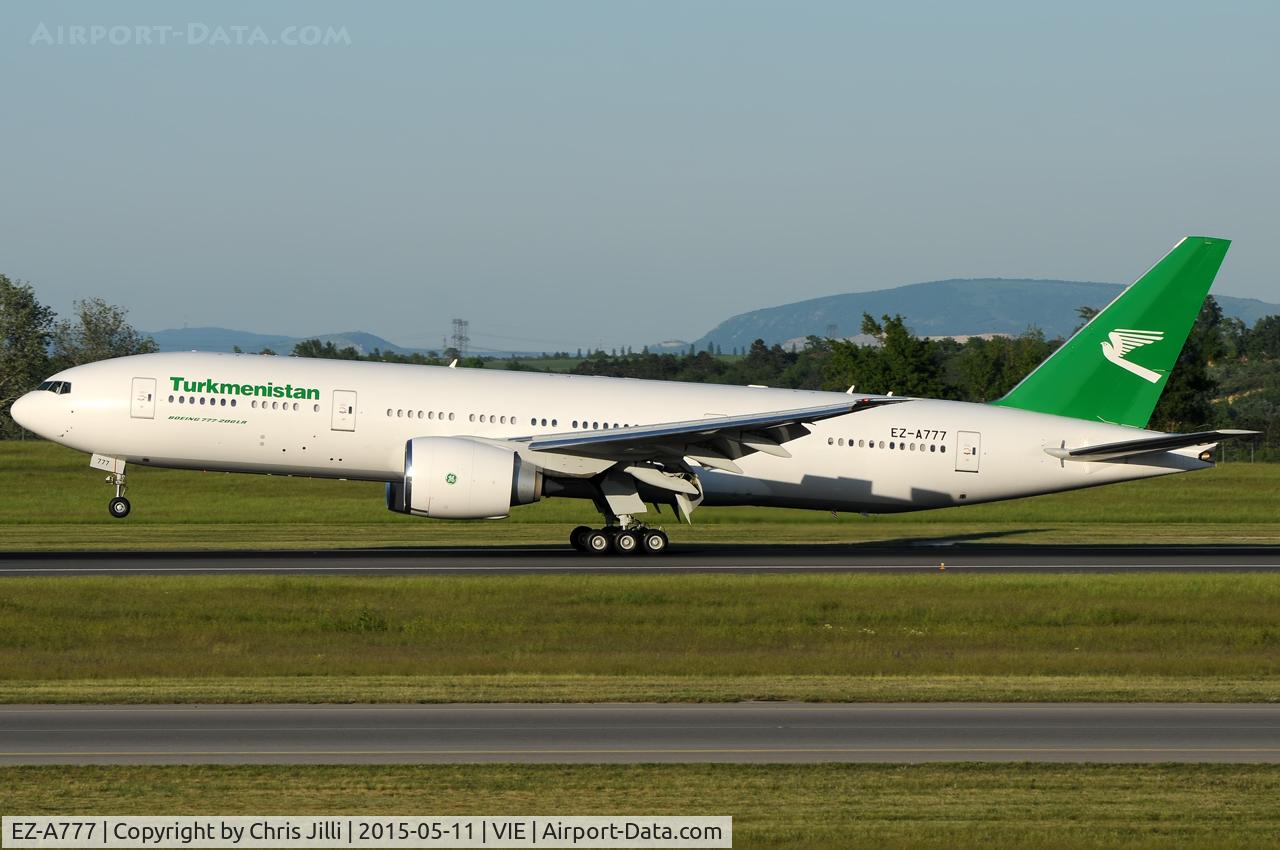 EZ-A777, 2010 Boeing 777-22K/LR C/N 39548, Turkmenistan Airlines (Government)