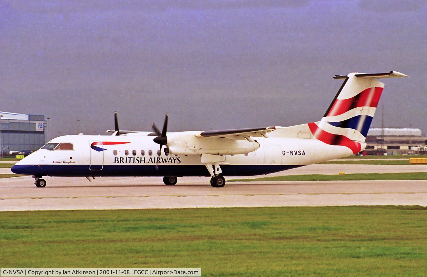G-NVSA, 1997 De Havilland Canada DHC-8-311 Dash 8 C/N 451, DHC8-311 msn 451