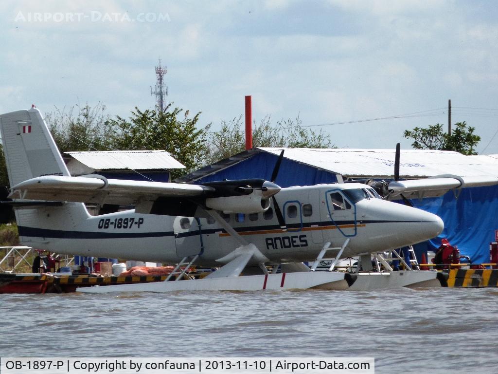OB-1897-P, 1977 De Havilland Canada DHC-6-300 Twin Otter C/N 521, In Iquitos, Peru