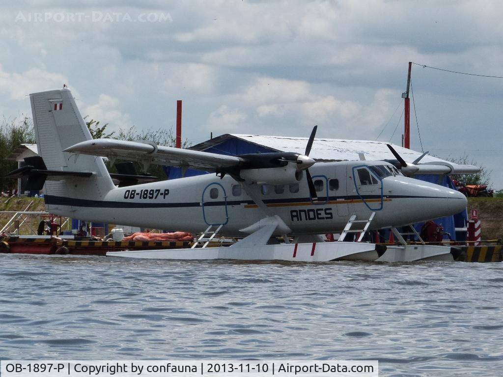 OB-1897-P, 1977 De Havilland Canada DHC-6-300 Twin Otter C/N 521, In Iquitos, Peru